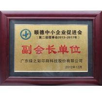 Shunde SME Association vice president of units